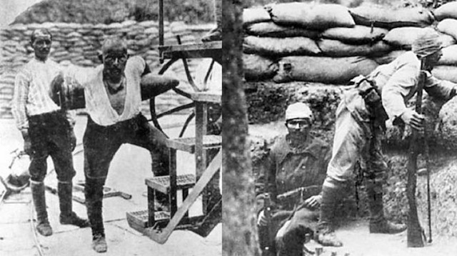 Çanakkale Savaşları'nın sembol ismi Seyit Ali Onbaşı.
