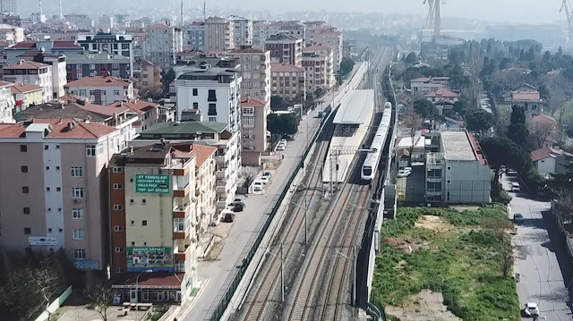 Gebze-Halkalı Marmaray hattı 12 Mart'ta hizmete açıldı.