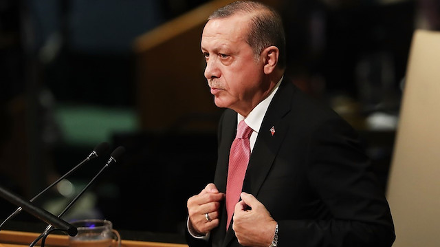 Cumhurbaşkanı Recep Tayyip Erdoğan, Yeni Zelanda'da camiye düzenlenen terör saldırısını kınadı.  