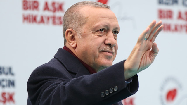 President of Turkey Recep Tayyip Erdoğan in Istanbul