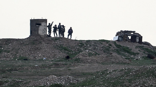 YPG’li teröristler, Münbiç bölgesinde TSK'nın operasyonuna karşı hazırlık yapıyor