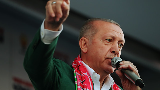 President of Turkey Recep Tayyip Erdoğan in Antalya

