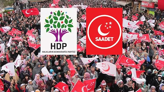 HDP ve Saadet Partisi, 31 Mart'ta Türkiye'nin farklı bölgelerinde ittifak yapıyor.