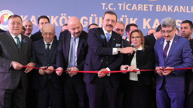Kapıköy Gümrük Kapısı, Ticaret Bakanı Pekcan'ın katıldığı törenle açıldı.