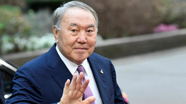 Kazakistan'ın ilk devlet başkanı Nursultan Nazarbayev.