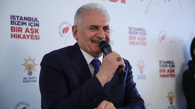 AK Parti ve Cumhur İttifakı İstanbul Büyükşehir Belediye Başkan adayı Binali Yıldırım