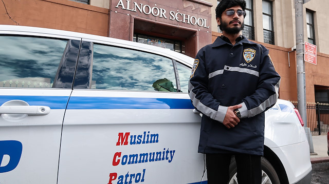 New York'ta "Müslüman Toplum Devriyesi" polis teşkilatının yetişemediği yerlerde güvenliği sağlamaya çalışıyor.