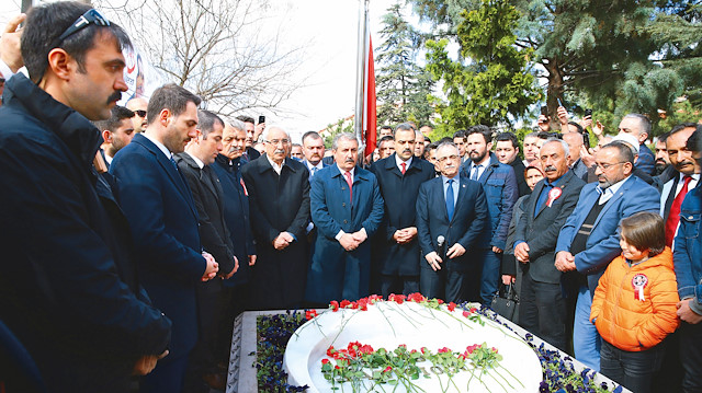 Kahramanmaraş’ta 10 yıl önce helikopterin düşmesi sonucu hayatını kaybeden BBP’nin Kurucu Genel Başkanı Muhsin Yazıcıoğlu, mezarı başında anıldı.