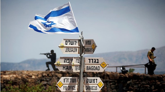 Suriye'nin güneyindeki Golan Tepeleri, 1967'deki Altı Gün Savaşı'ndan bu yana İsrail işgali altında. 

