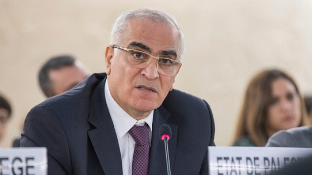 Ibrahim Khraishi, Palestinian ambassador to UN in Geneva