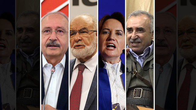 Kemal Kılıçdaroğlu, Temel Karamollaoğlu, Meral Akşener ve Murat Karayılan