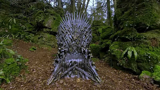 Game of Thrones etkinliği: Dünyanın herhangi bir yerine saklanılan '6 Demir Taht'ı bul