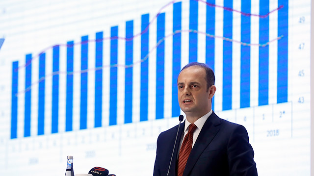TCMB Başkanı Murat Çetinkaya.