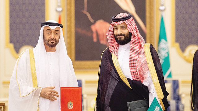 BAE Veliaht Prensi Muhammed bin Zayed - Suudi Arabistan Veliaht Prensi Muhammed bin Selman