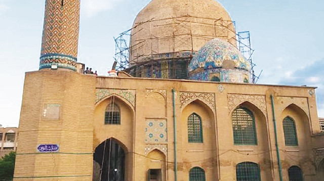 18. yüzyılda yaptırılan Ahmediye Camii’nin çöken yerlerinin aslına uygun olarak yeniden inşa edilmesi için çalışmalar başlatıldı. Cami inşa edildiğinden bu yana en son 1976’da Irak vakıflarınca restore edildi.