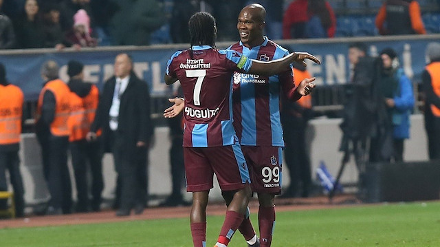 Trabzonspor'un attığı 45 golün 27’sine bu ikili direkt katkı yaptı.