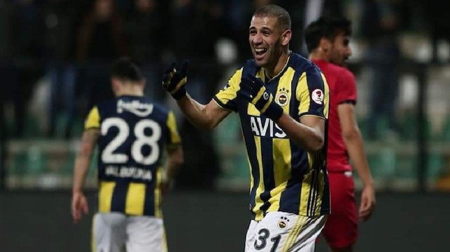 Slimani Süper Lig'de çıktığı 15 maçta sadece 1 gol atabildi.