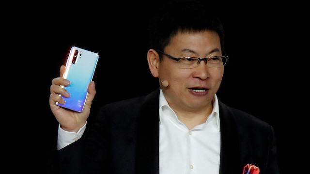 Huawei CEO'su Richard Yu.