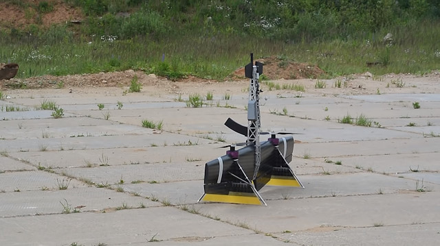 Ruslar tarafından geliştirilen ve patenti alınan SİHA, daha öncesinde de geliştirilen madencilik drone'una benziyor.