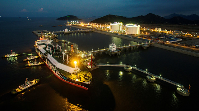 LNG talebinin yüzde 76'sı Asya kıtasındaki ülkelerden geldi.