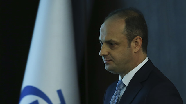 TCMB Başkanı Murat Çetinkaya.