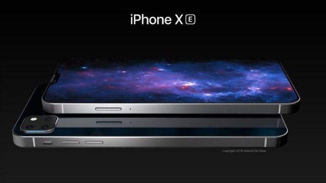 iPhone XE konsept tasarımı.