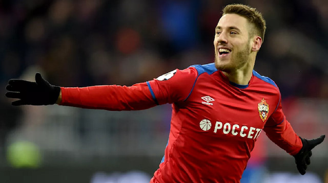 Vlasic, CSKA Moskova'da kiralık olarak forma giyiyor.