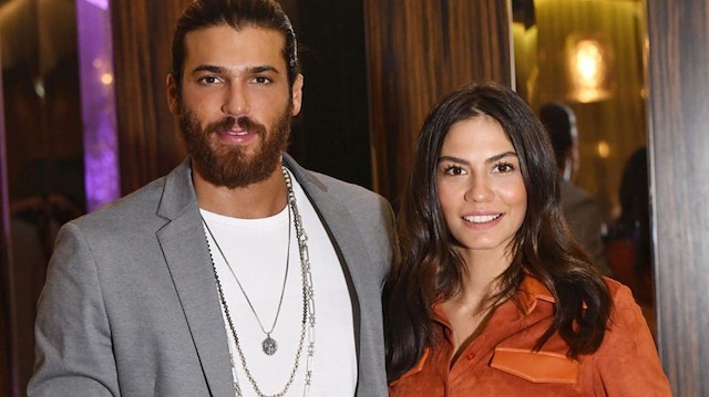 Can Yaman ve Demet Özdemir Beyrut'ta yoğun ilgiyle karşılandı