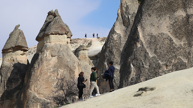 Kapadokya'da turizm sezonu başladı.