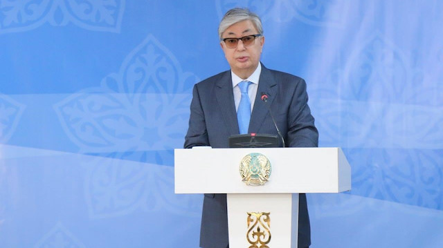 Kazakistan Cumhurbaşkanı Kasım Cömert Tokayev.