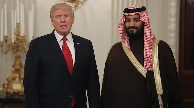 US President Donald Trump & Saudi Crown Prince Mohammed bin Salman