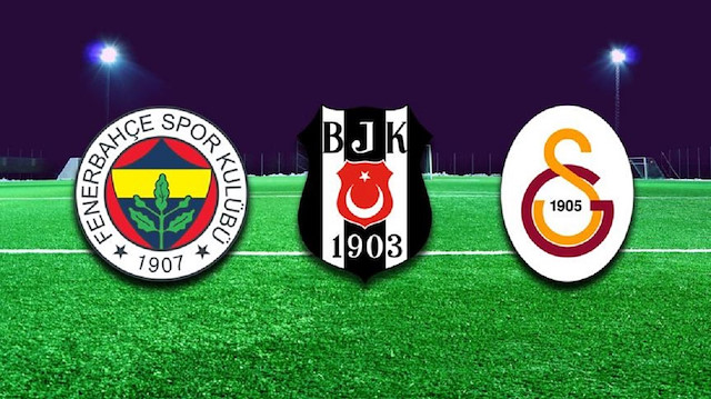 Galatasaray karda, Fenerbahçe ve Beşiktaş zararda.