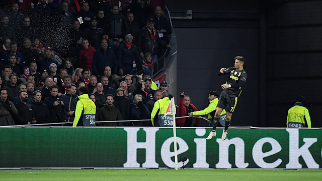 Cristiano Ronaldo, Ajax karşısında Şampiyonlar Ligi'nde 125. golünü attı.