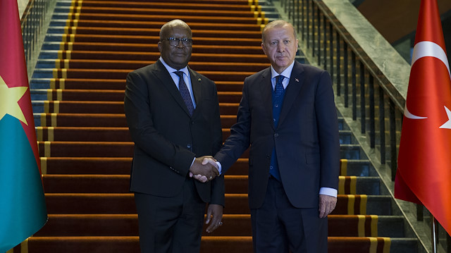 Burkina Faso Cumhurbaşkanı Kabore ve Cumhurbaşkanı Erdoğan


