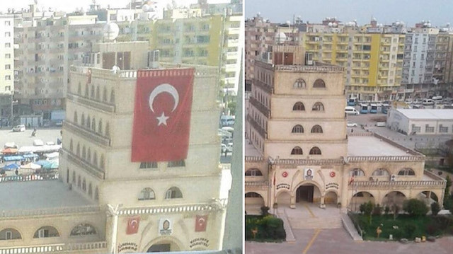 ​مرشح تركي معارض يُنزل العلم التركي عن البلدية التي فاز بها!