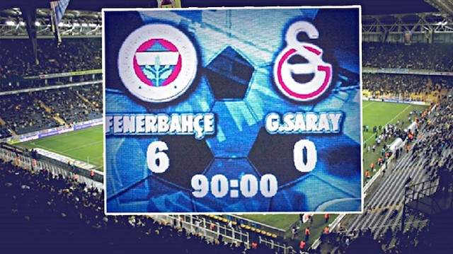 6-0'lık skor,  Fenerbahçe'nin Süper Lig tarihinde Galatasaray'a karşı elde ettiği en farklı galibiyet olarak tarihe geçti.
