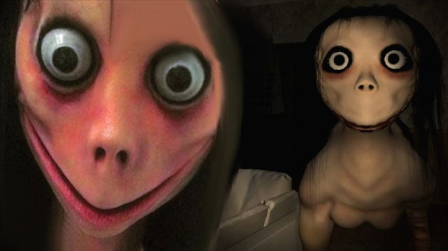 Momo isimli oyunda kullanılan korkunç karakter. 