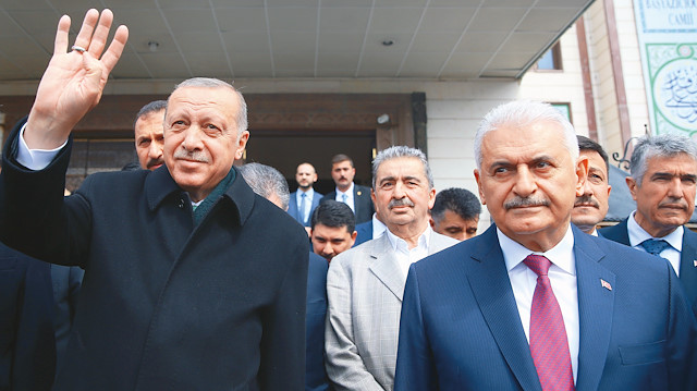 Recep Tayyip Erdoğan ve Binali Yıldırım