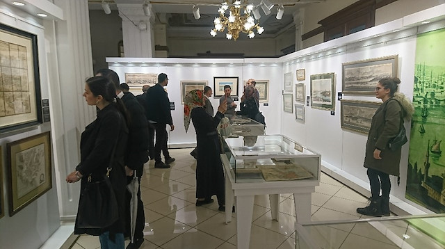 74 adet gravürün sergilendiği Mehmet Akif Ersoy Sanat Merkezi