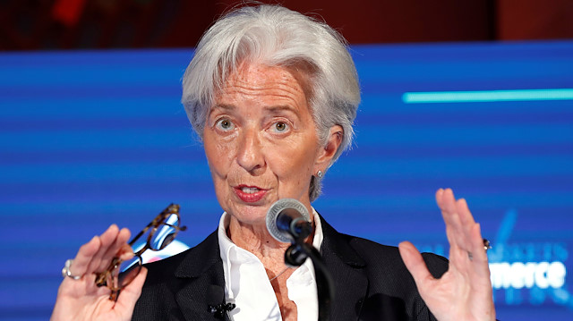 IMF Başkanı Christine Lagarde.