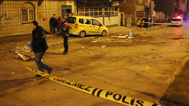 Polis ekipleri olay yerine gelerek önlem aldı.
