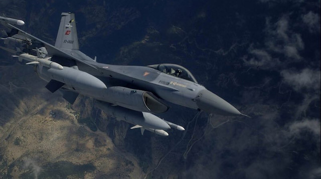 TSK tarafından, PKK hedeflerine hava operasyonu düzenlendi. 