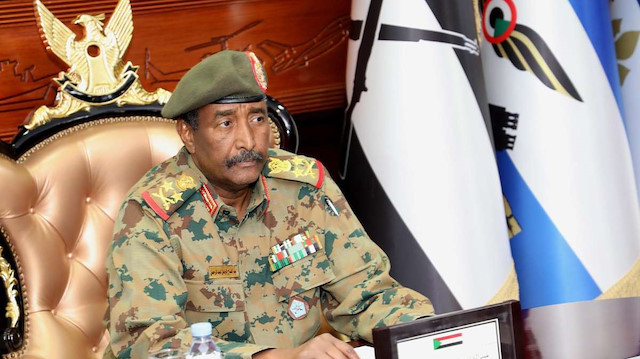 The head of Sudan's transitional military council, Lt. Gen. Abdel Fattah Burhan