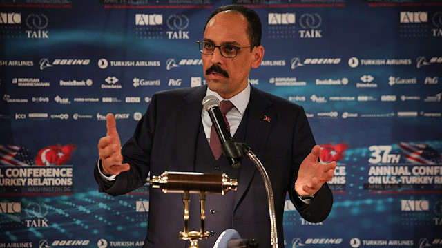 Cumhurbaşkanlığı Sözcüsü İbrahim Kalın