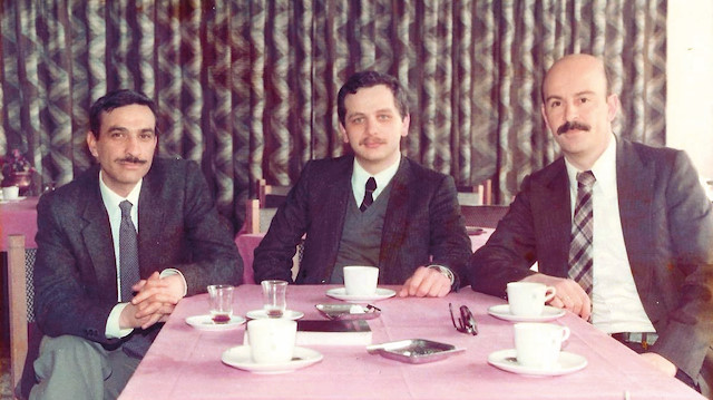 İsmet Özel (Solda) ,  İsmail Kara (Ortada) ve Mustafa Kutlu (Sağda)