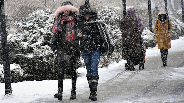Meteorolojiden bazı illere kar yağışı uyarısı yapıldı. 