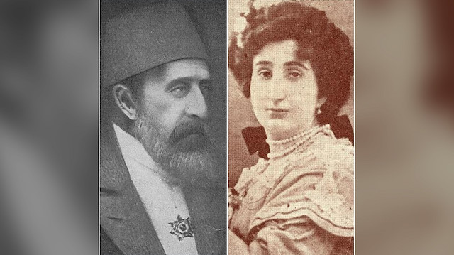 II. Abdülhamid Han ve kızı Şadiye Sultan