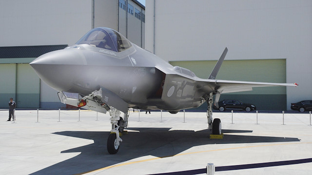 File photo: A Japan Air Self-Defense Force's F-35A stealth fighter jet