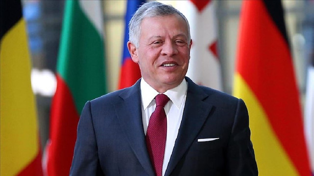 File photo: Jordan's King Abdullah II 