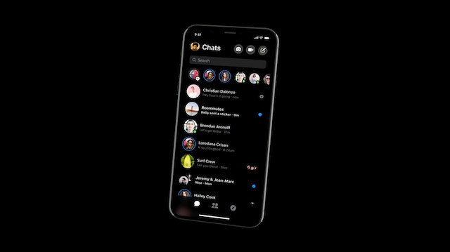 Messenger'daki Karanlık Mod tüm kullanıcılar için aktif ediliyor